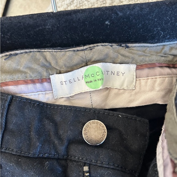 Stella McCartney black jeans (slight shiny/sheer) - Picture 4 of 9